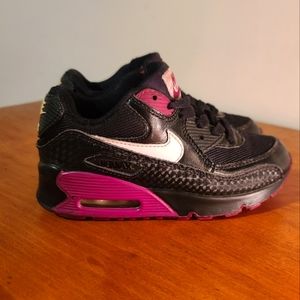 Nike Air Max 90 Size 12C Black & Purple